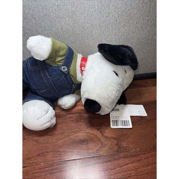 NWT Build A Bear Snoopy Peanuts Stuffed Animal Plush With Outfit And Collar - Picture 2 of 8